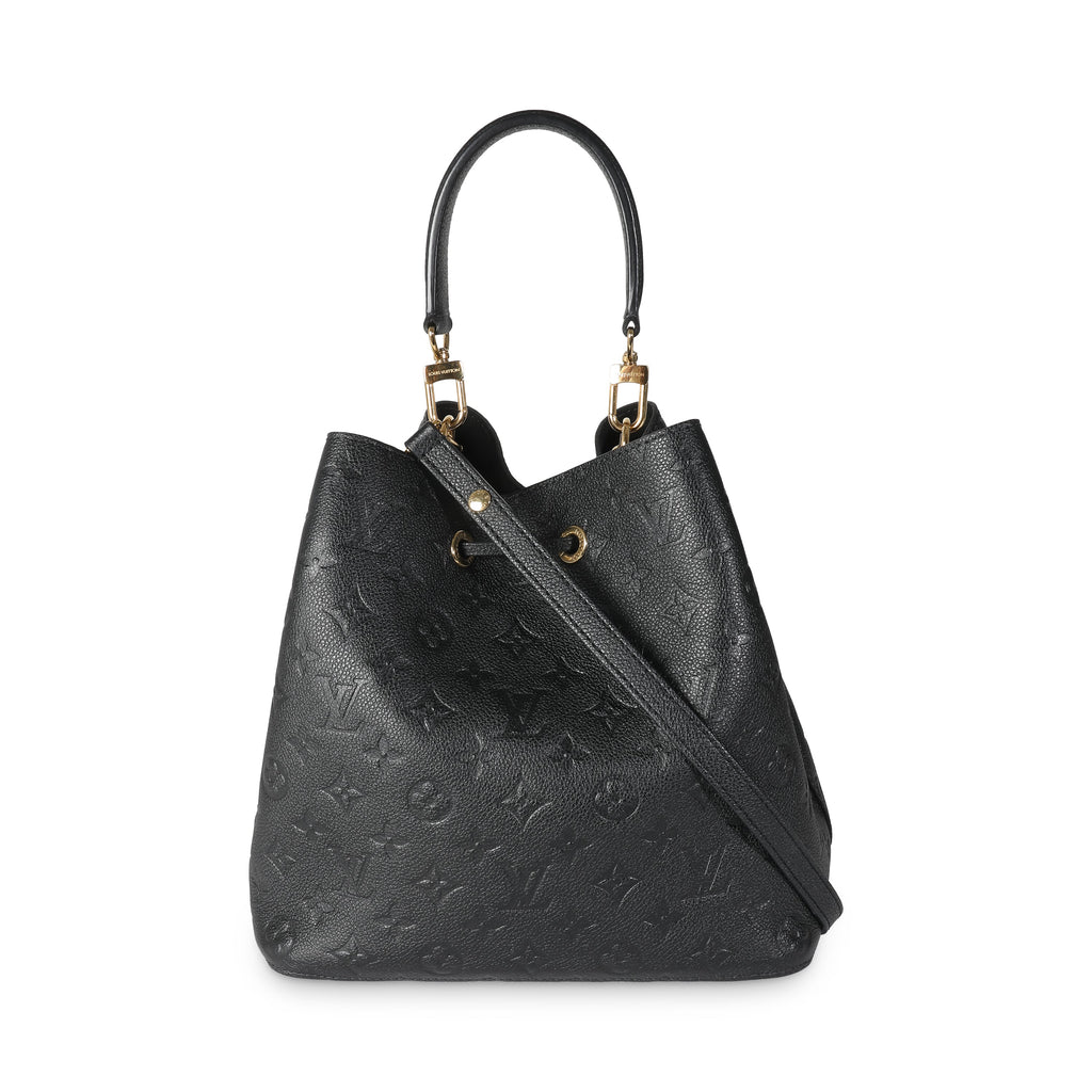 Louis Vuitton Black Monogram Empreinte Neonoe MM