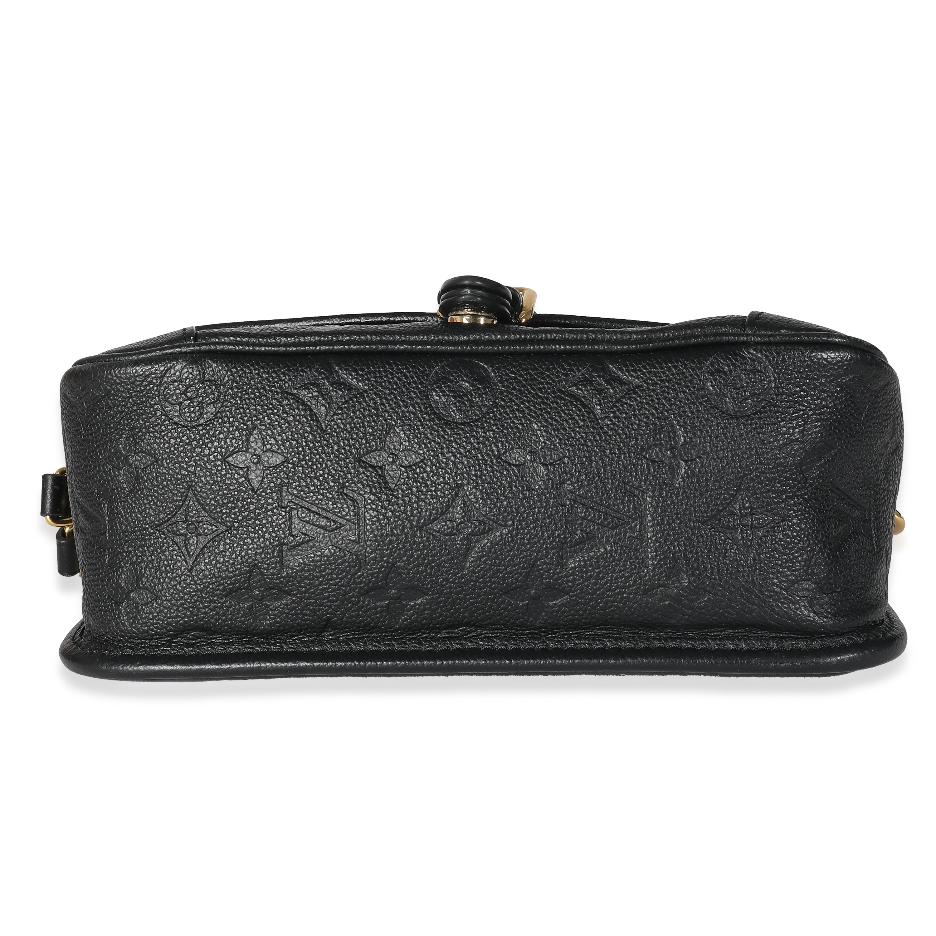 Louis Vuitton Black Monogram Empreinte Diane