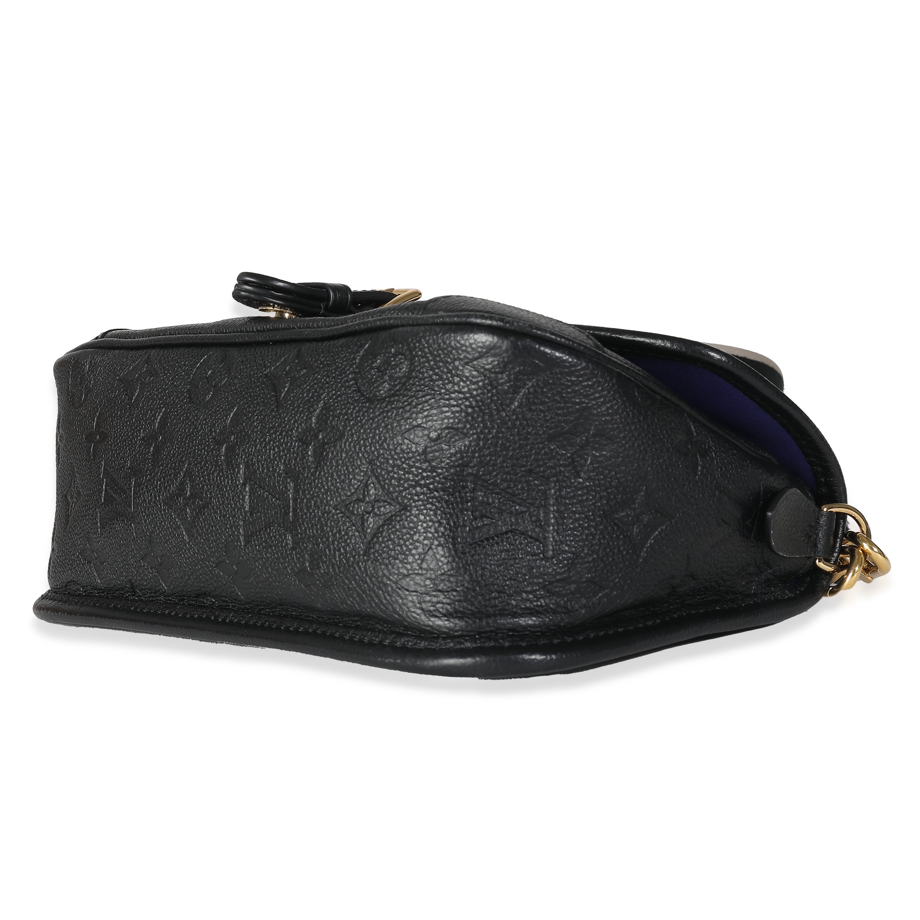 Louis Vuitton Black Monogram Empreinte Diane