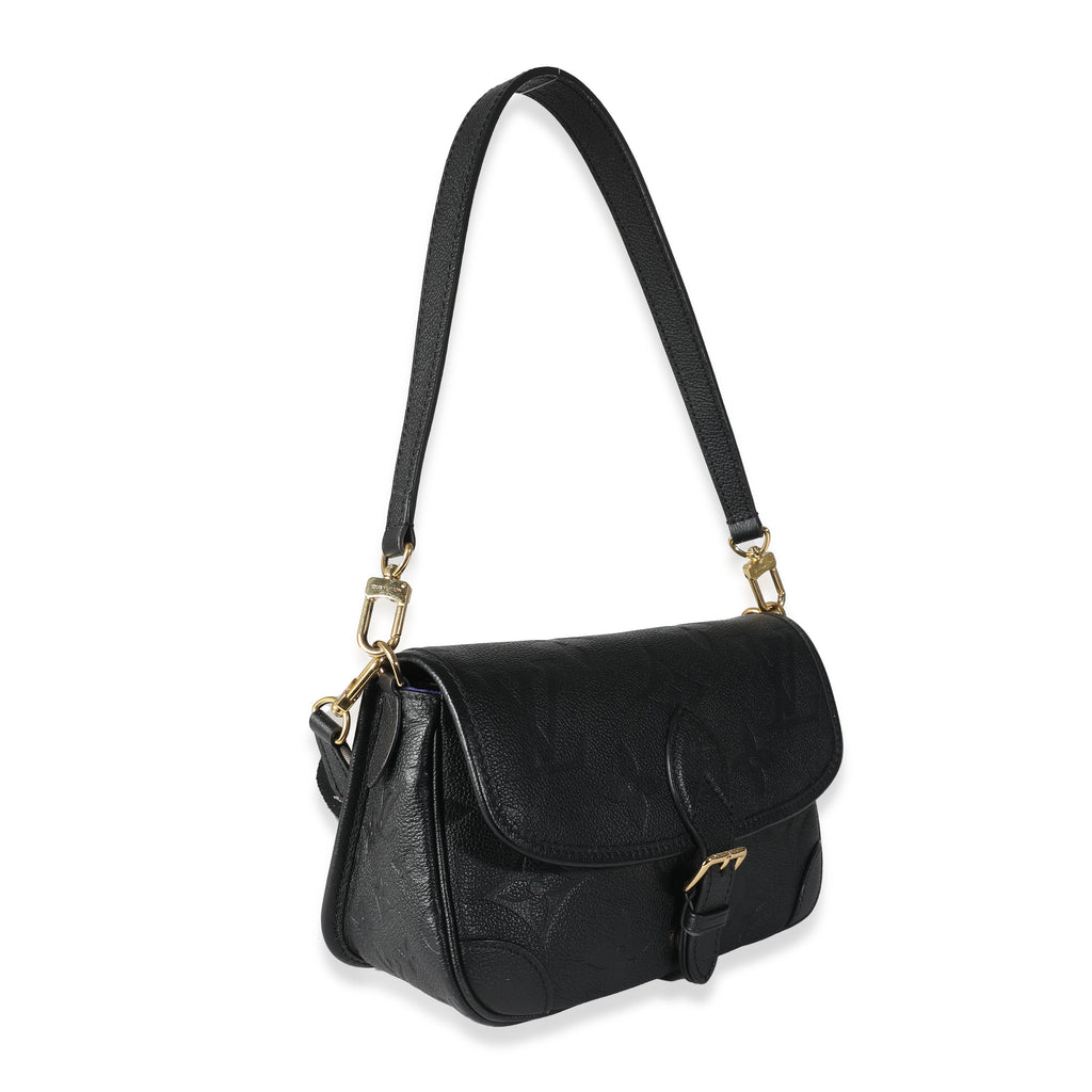 Louis Vuitton Black Monogram Empreinte Diane
