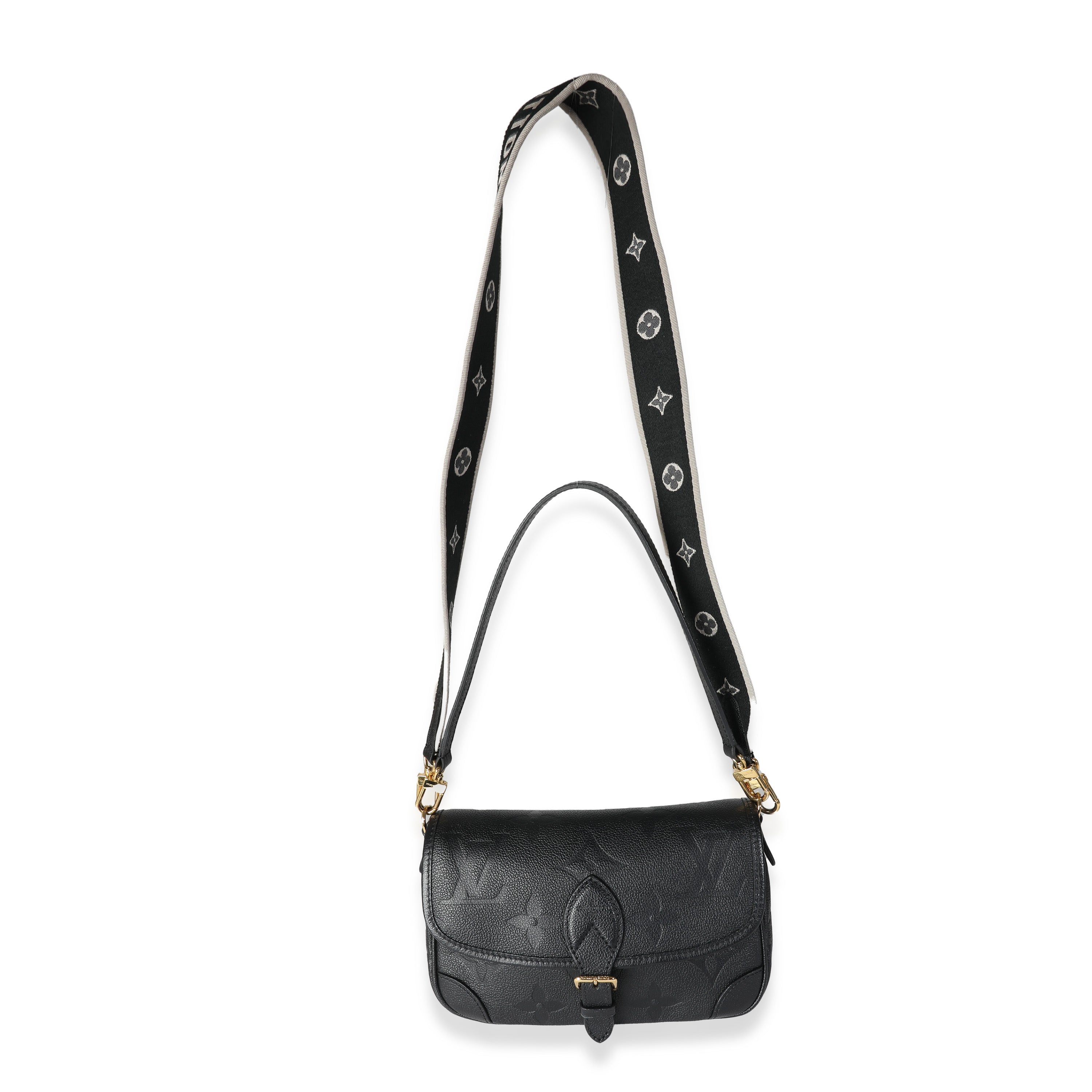 Louis Vuitton Black Monogram Empreinte Diane