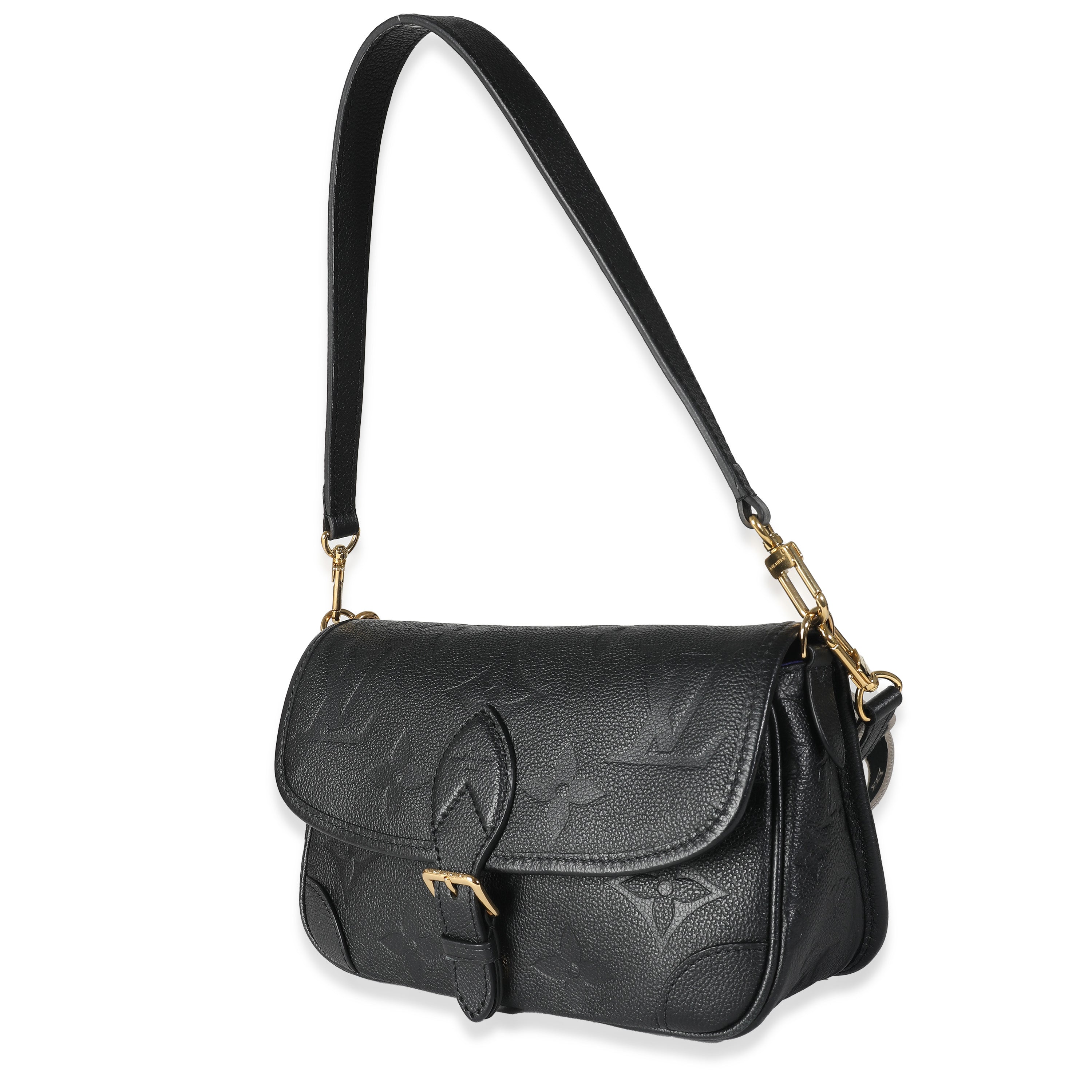 Louis Vuitton Black Monogram Empreinte Diane