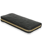 Louis Vuitton Black Monogram Empreinte Clemence Wallet