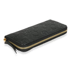 Louis Vuitton Black Monogram Empreinte Clemence Wallet