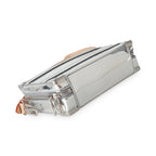 Louis Vuitton Silver Monogram Mirror Vinyl Handle Trunk