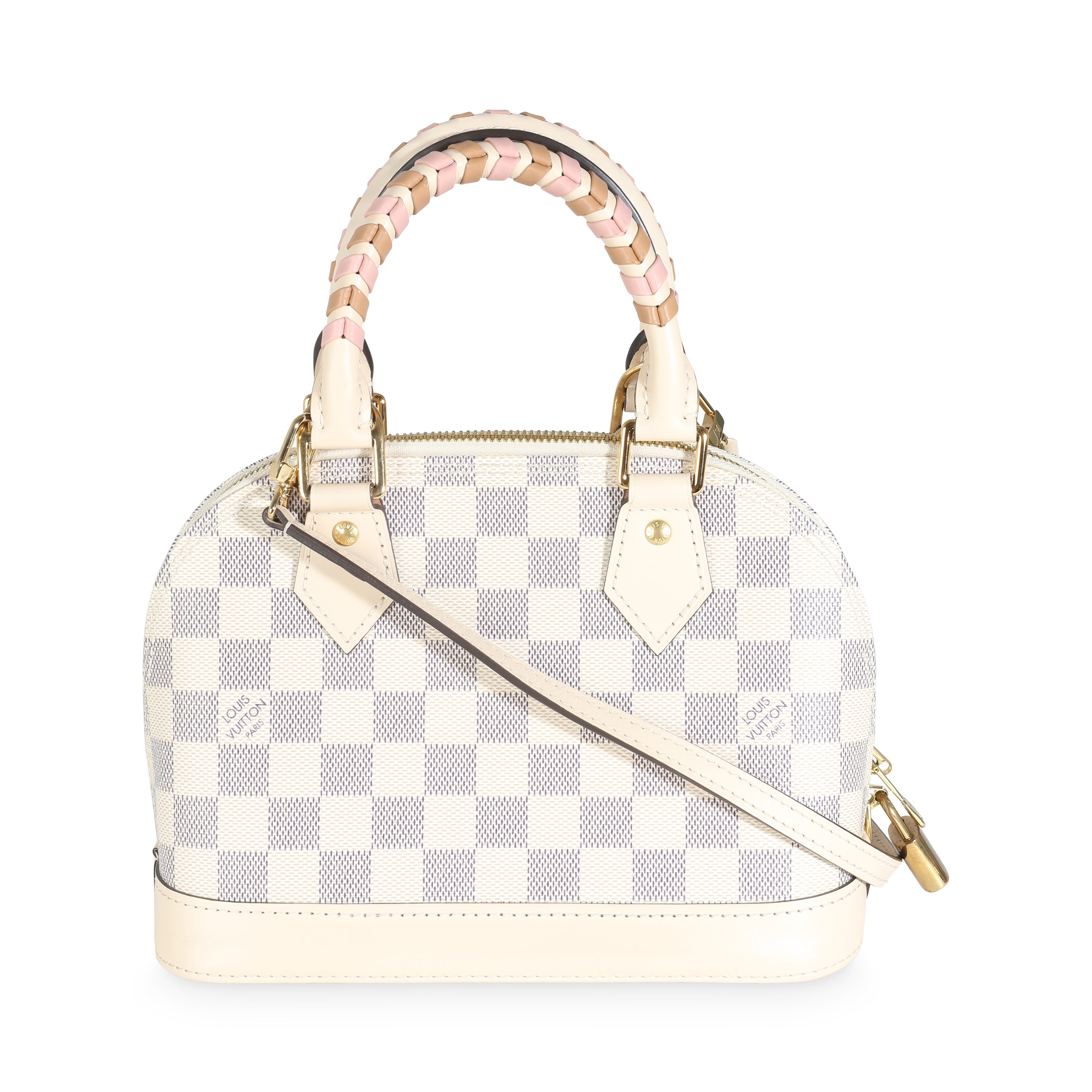 Louis Vuitton Damier Azur Canvas Braided Alma BB