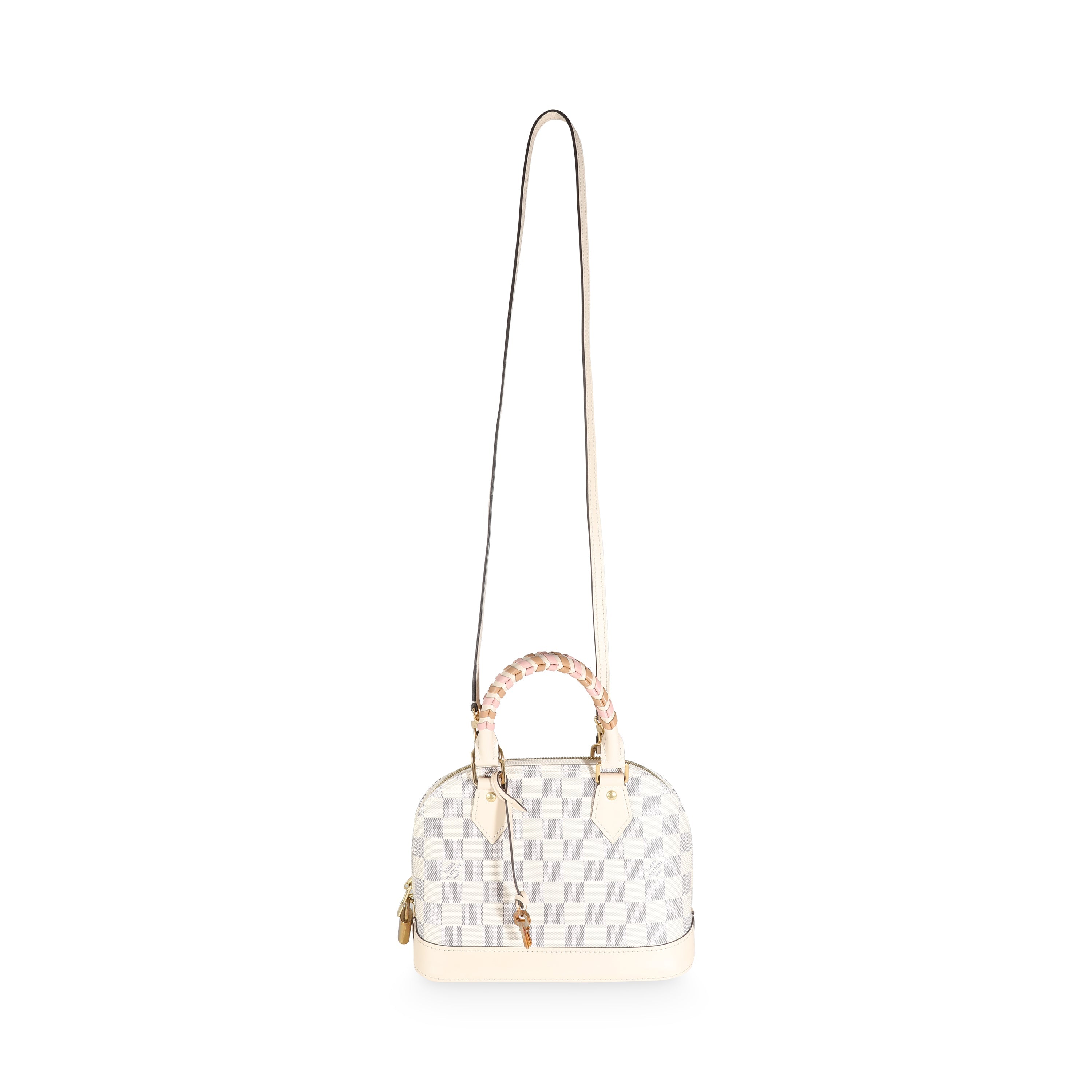 Louis Vuitton Damier Azur Canvas Braided Alma BB