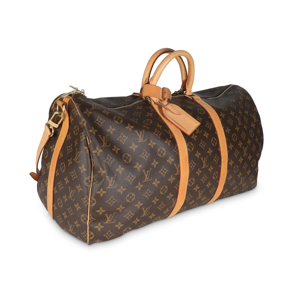 Louis Vuitton Monogram Canvas Keepall Bandouliere 55
