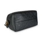 Louis Vuitton Black Monogram Empreinte Speedy Bandouliere 25