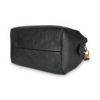 Louis Vuitton Black Monogram Empreinte Speedy Bandouliere 25