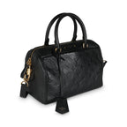 Louis Vuitton Black Monogram Empreinte Speedy Bandouliere 25