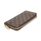 Louis Vuitton Damier Ebene Canvas Zippy Wallet