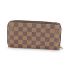 Louis Vuitton Damier Ebene Canvas Zippy Wallet