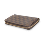 Louis Vuitton Damier Ebene Canvas Zippy Wallet