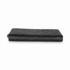 Louis Vuitton Black Monogram Empreinte Zippy Wallet