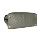 Louis Vuitton Khaki Grained Smooth Calfskin Rose Des Vents MM