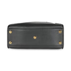 Louis Vuitton Black Calfskin Tufted Monogram On My Side
