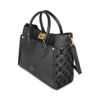 Louis Vuitton Black Calfskin Tufted Monogram On My Side