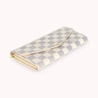 Louis Vuitton Damier Azur Canvas Sarah Wallet