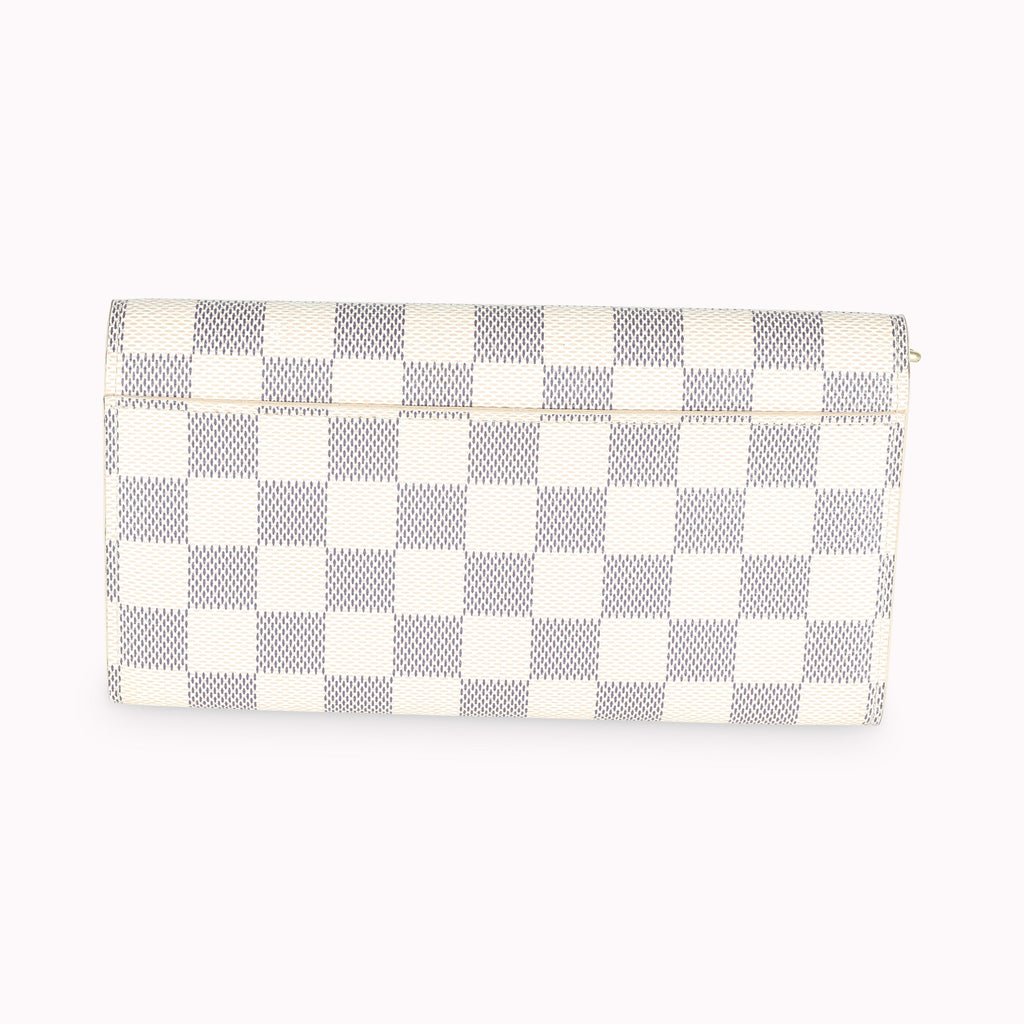 Louis Vuitton Damier Azur Canvas Sarah Wallet