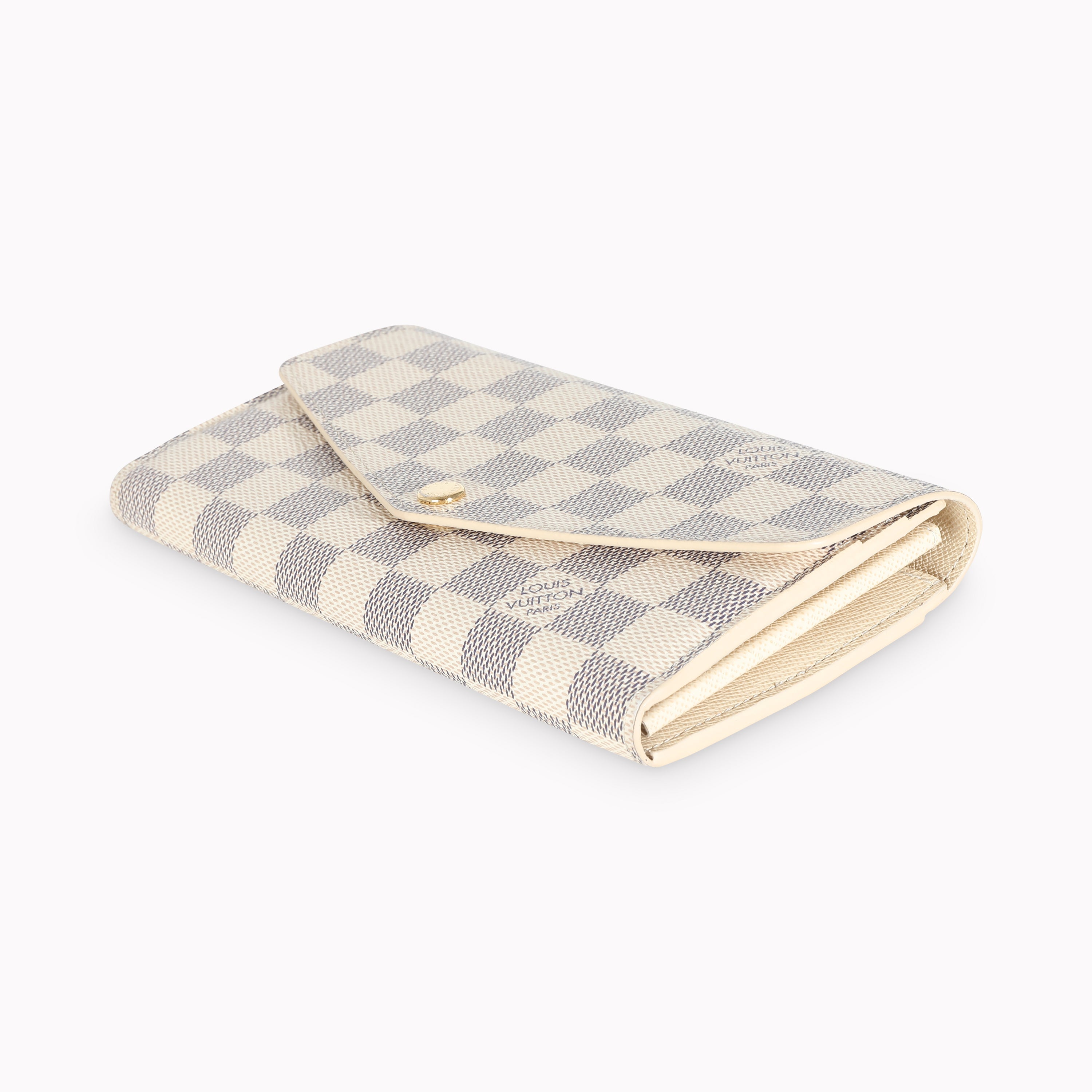 Louis Vuitton Damier Azur Canvas Sarah Wallet