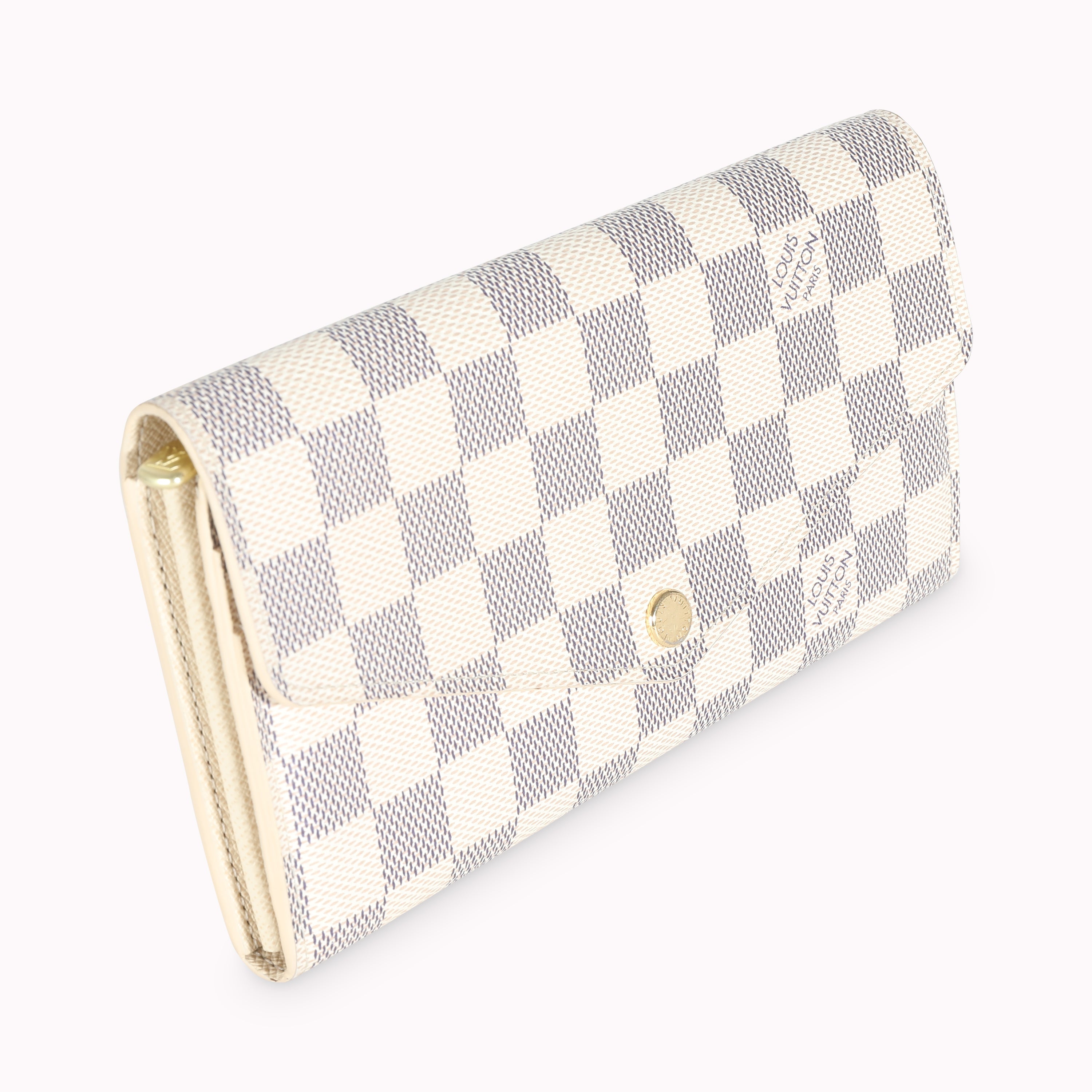 Louis Vuitton Damier Azur Canvas Sarah Wallet