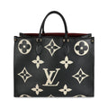 Louis Vuitton Beige Black Giant Empreinte Onthego GM