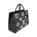 Louis Vuitton Beige Black Giant Empreinte Onthego GM