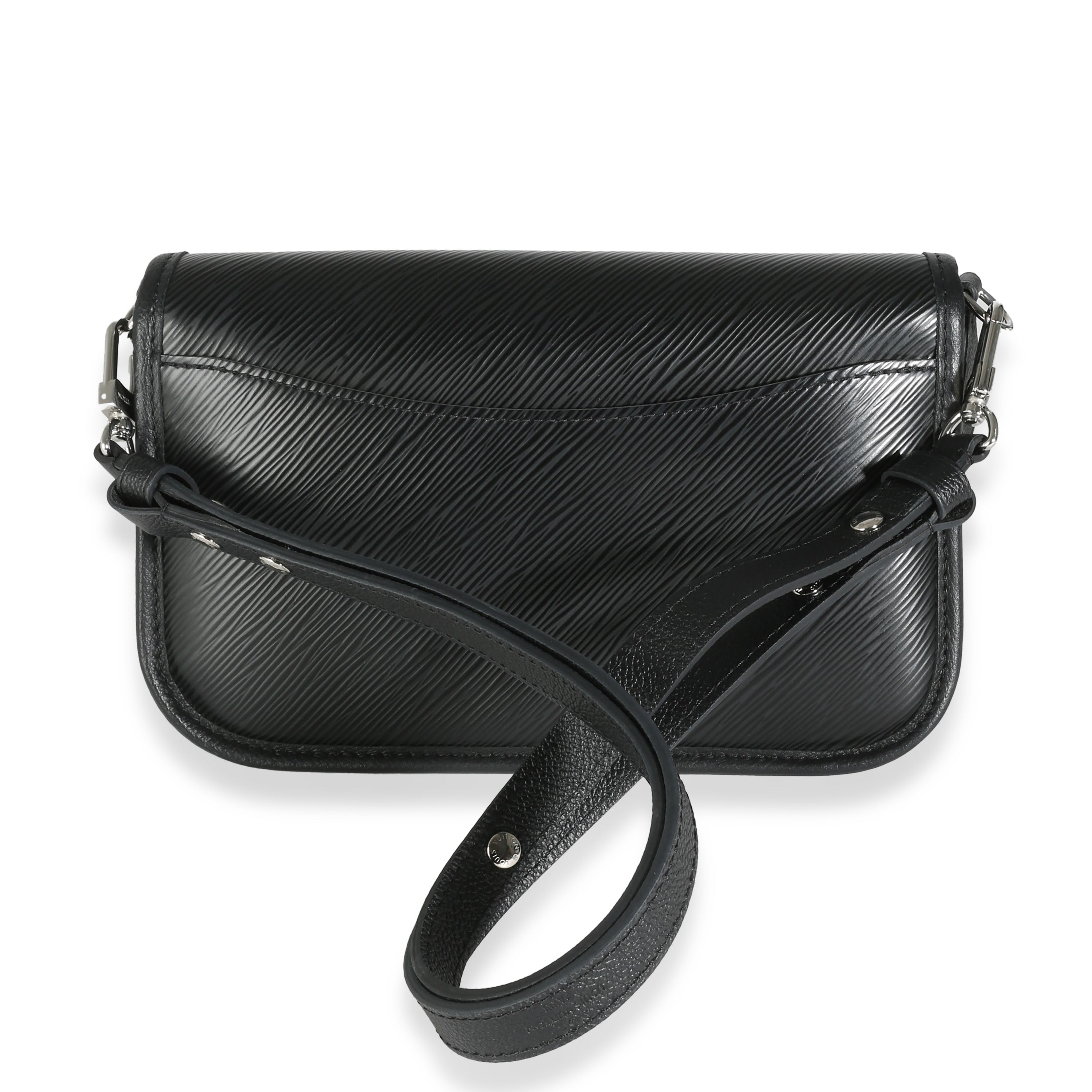 Louis Vuitton Black Epi Buci