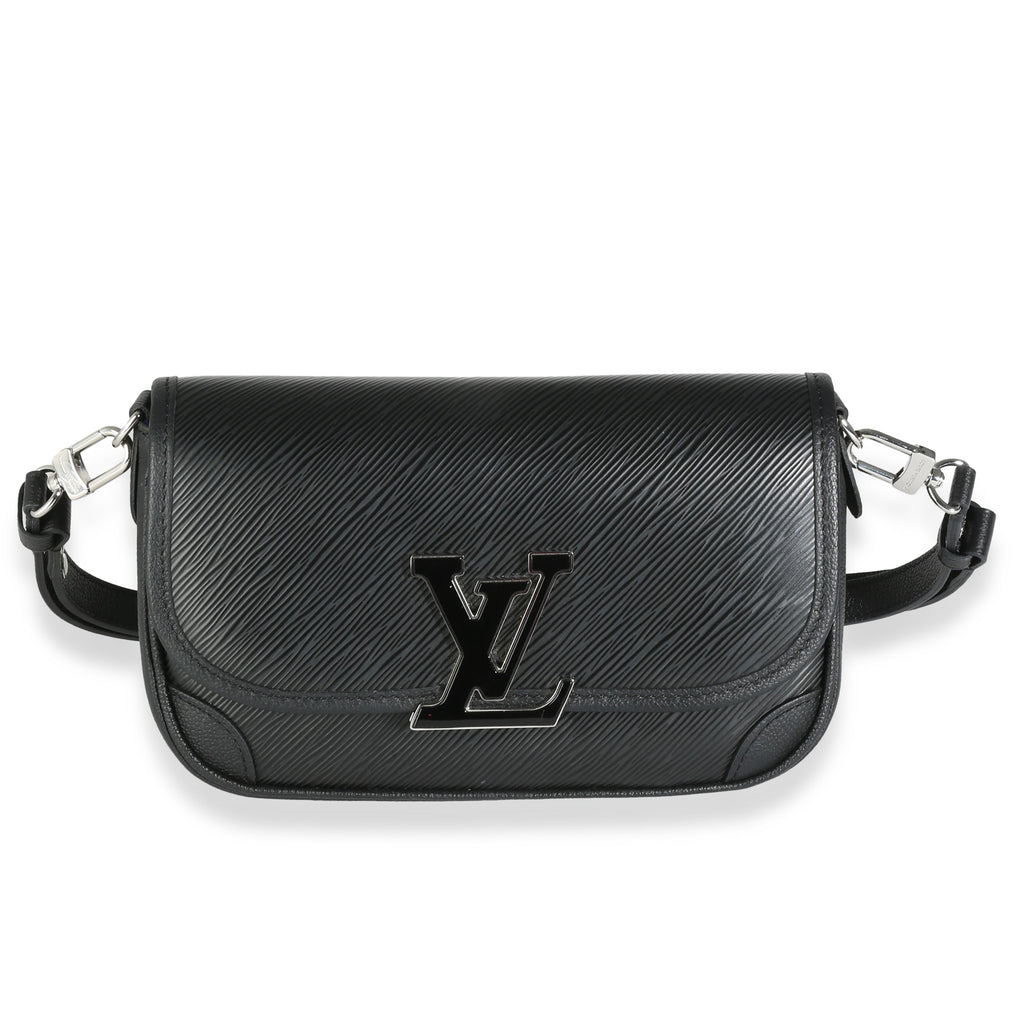Louis Vuitton Black Epi Buci