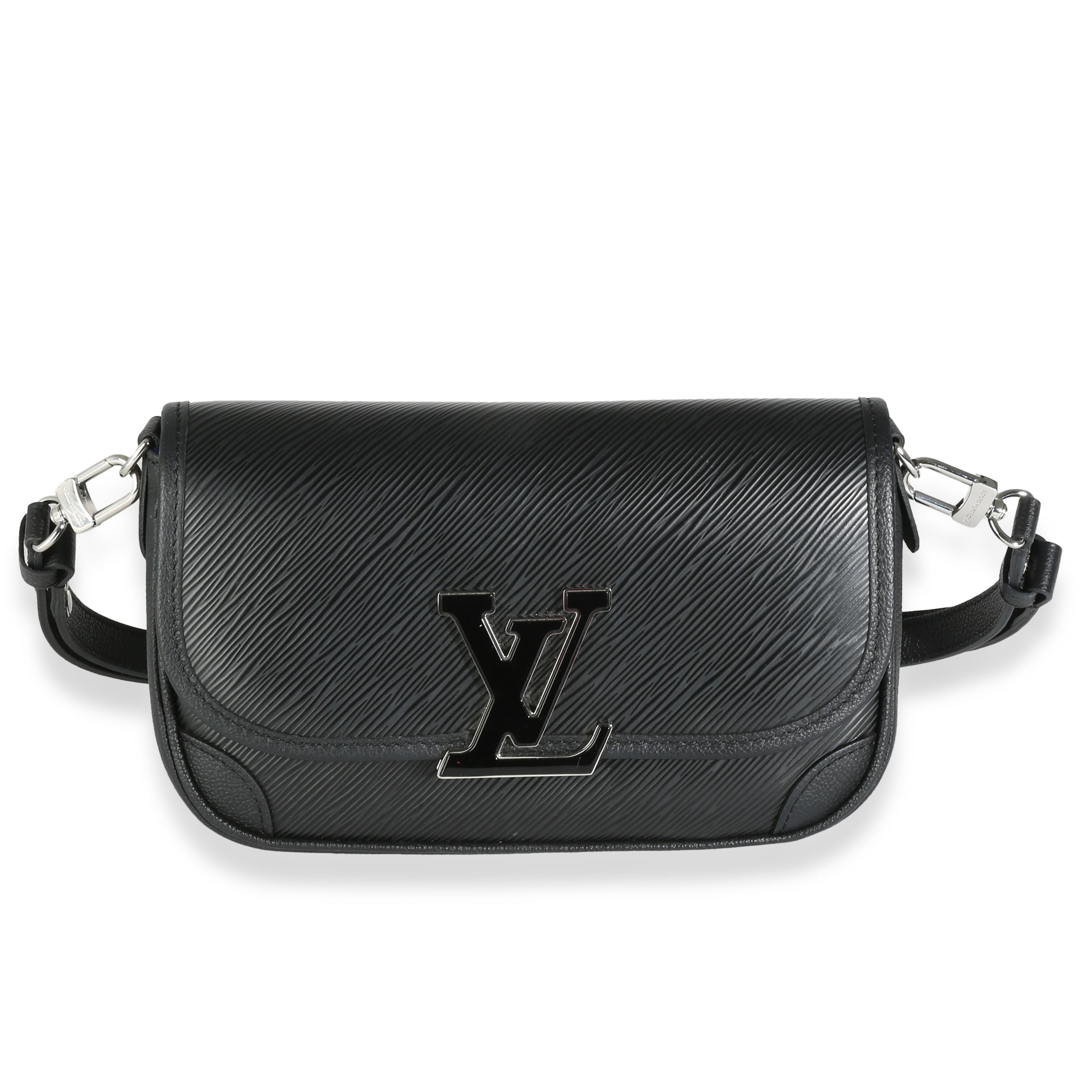 Louis Vuitton Black Epi Buci