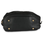 Louis Vuitton Black Mahina XL Hobo