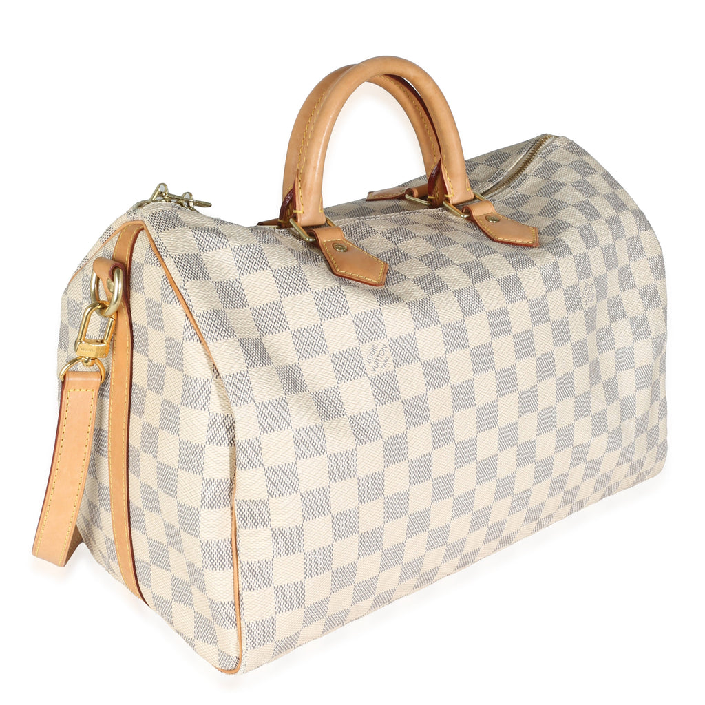 Louis Vuitton Damier Azur Canvas Speedy Bandouliere 35
