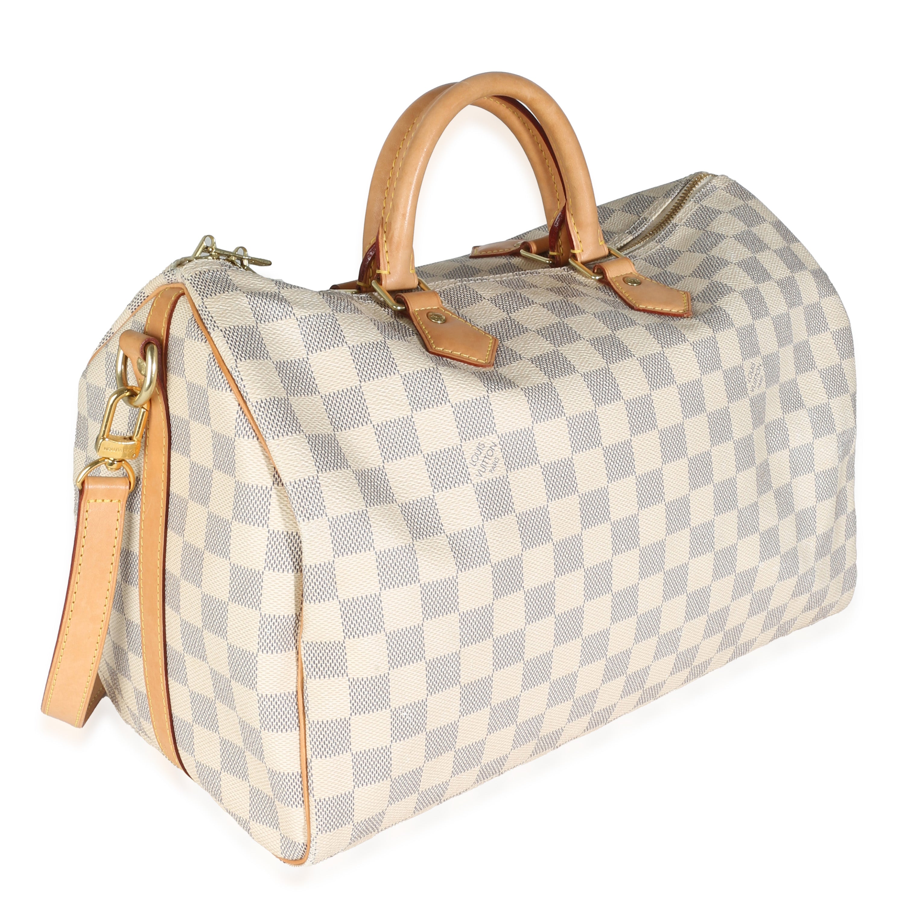 Louis Vuitton Damier Azur Canvas Speedy Bandouliere 35