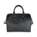 Louis Vuitton Black Empreinte Speedy Bandouliere 25