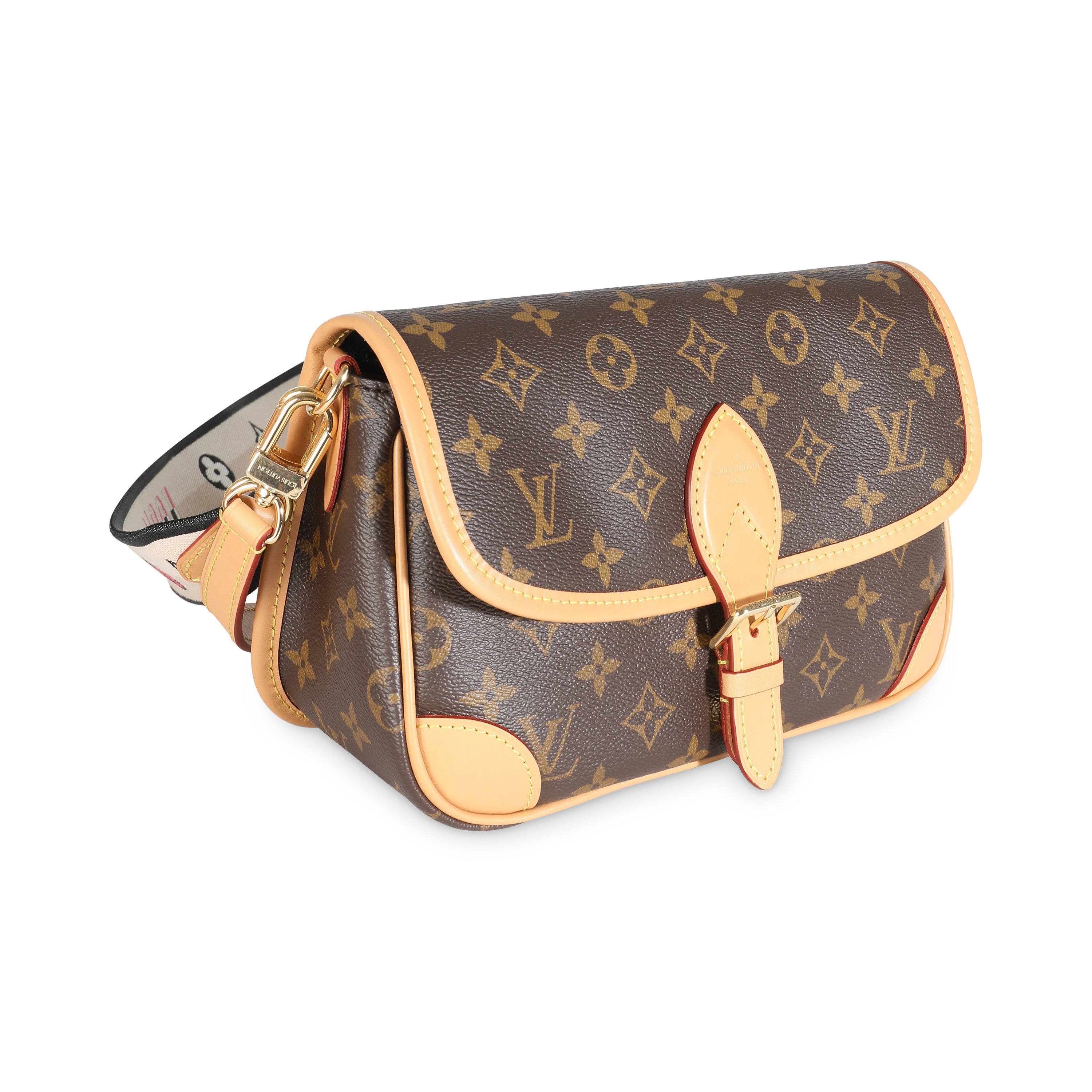 Louis Vuitton Black Monogram Canvas Diane