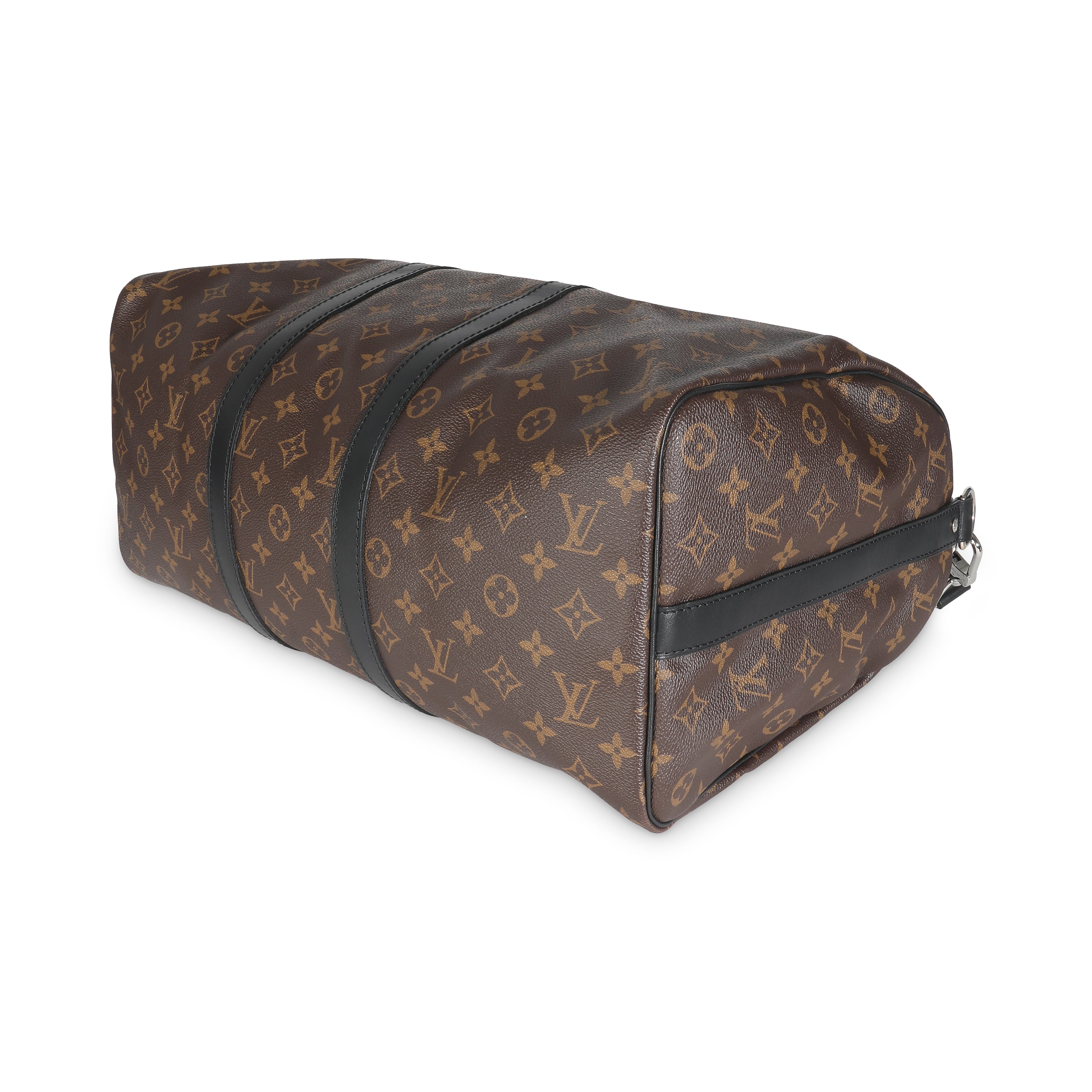 Louis Vuitton Monogram Macassar Keepall Bandouliere 45