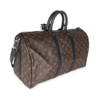 Louis Vuitton Monogram Macassar Keepall Bandouliere 45