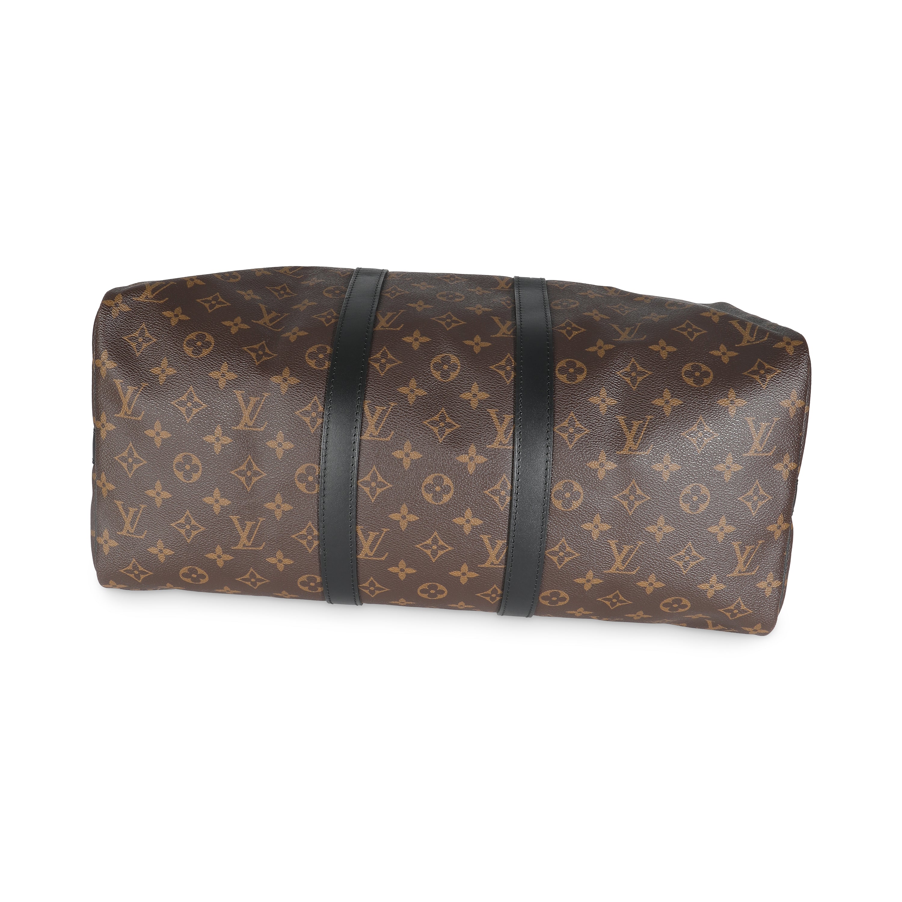 Louis Vuitton Monogram Macassar Keepall Bandouliere 45