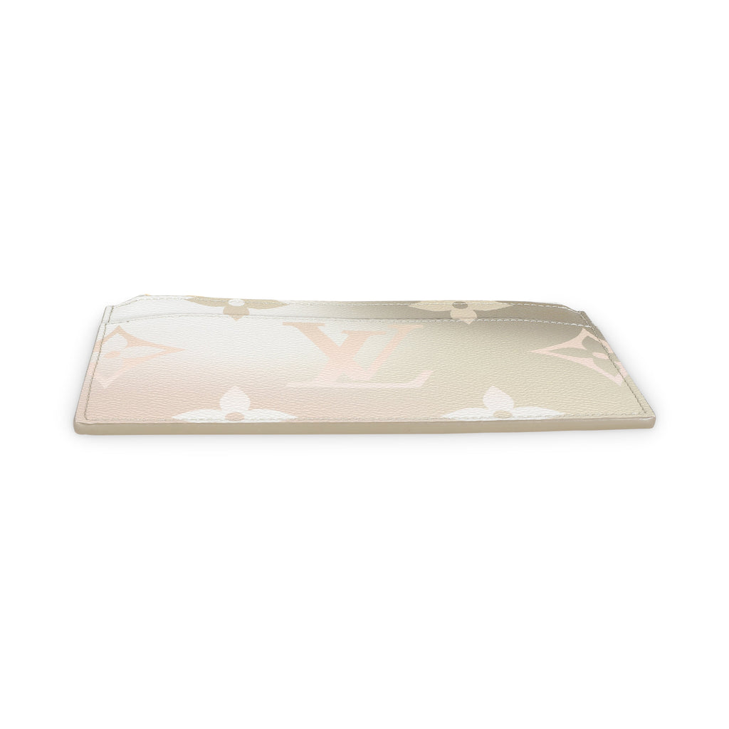 Louis Vuitton Khaki Monogram Giant Spring In The City Slim Purse