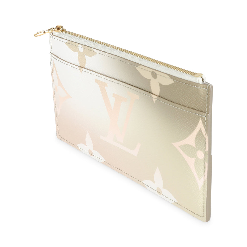 Louis Vuitton Khaki Monogram Giant Spring In The City Slim Purse
