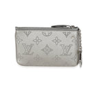 Louis Vuitton Silver Monogram Mahina Key Pouch
