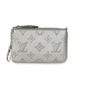 Louis Vuitton Silver Monogram Mahina Key Pouch