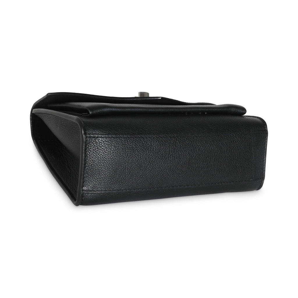 Louis Vuitton Black Calfskin Mylockme Chain Bag