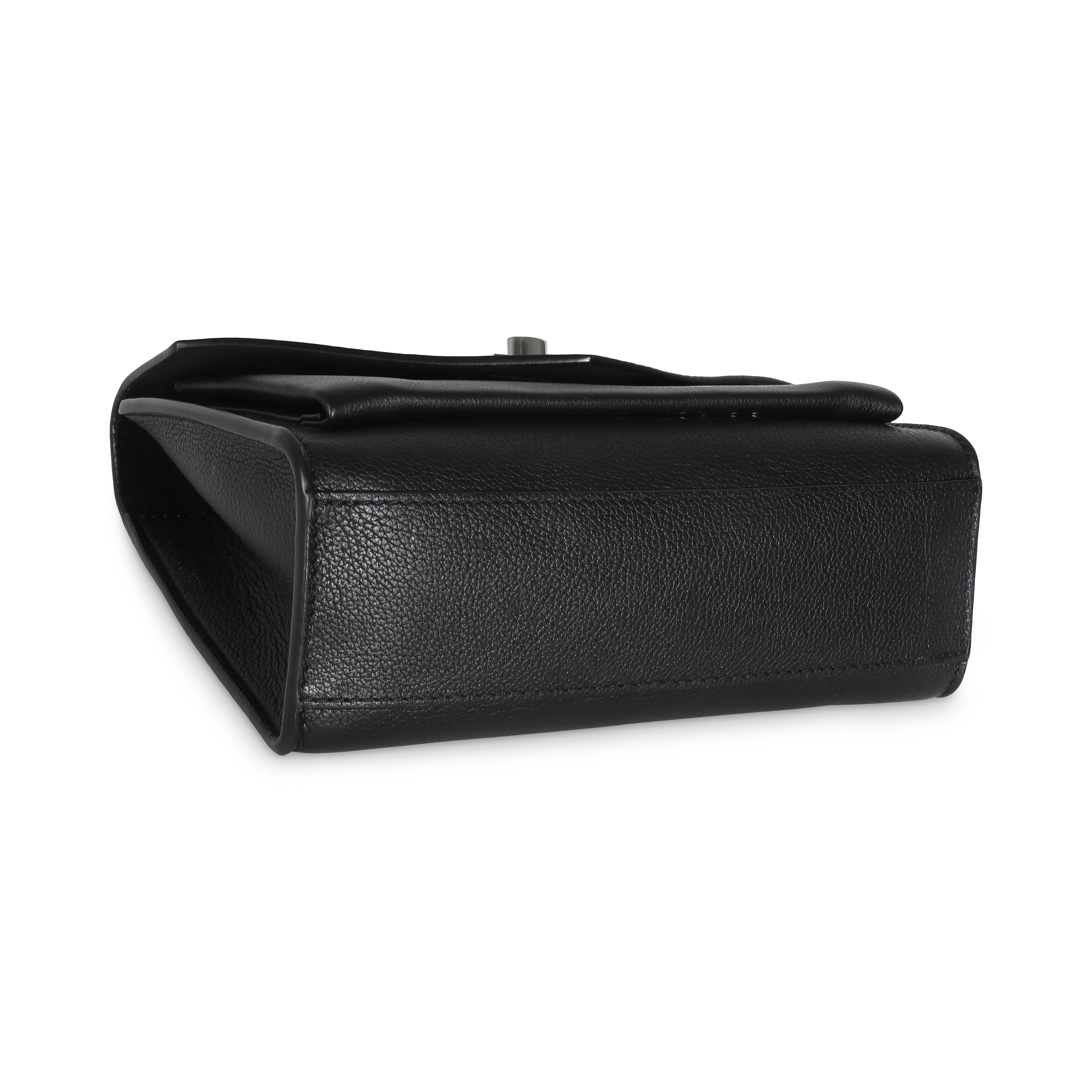 Louis Vuitton Black Calfskin Mylockme Chain Bag