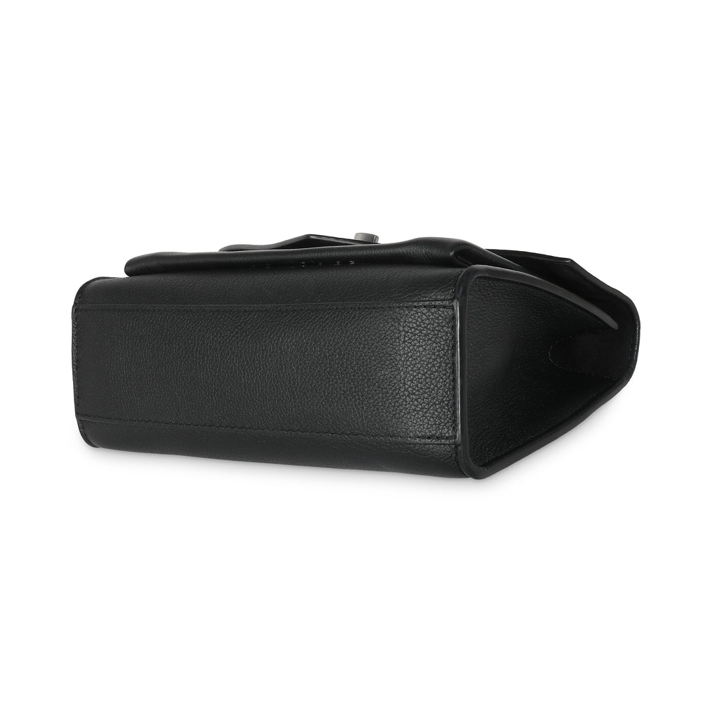 Louis Vuitton Black Calfskin Mylockme Chain Bag