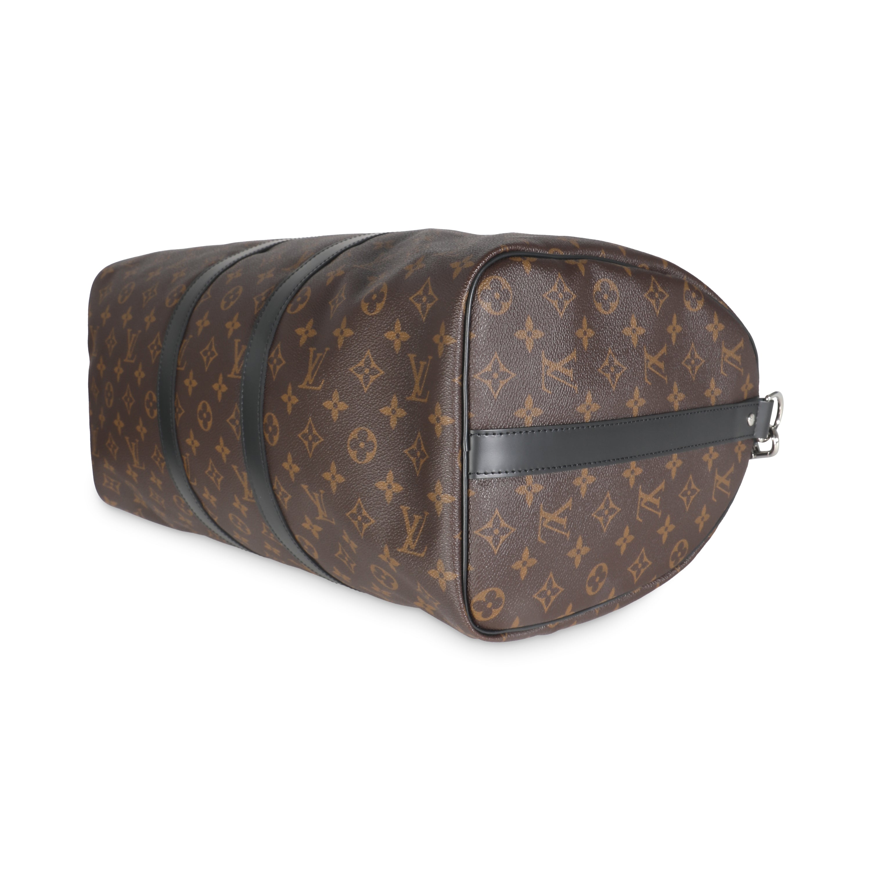 Louis Vuitton Monogram Macassar Keepall Bandouliere 45