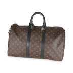 Louis Vuitton Monogram Macassar Keepall Bandouliere 45