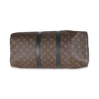 Louis Vuitton Monogram Macassar Keepall Bandouliere 45