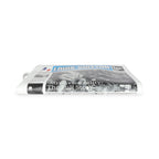 Louis Vuitton White Multicolor Calfskin Newspaper Print Pouch